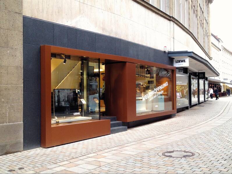 loewe store, bielefeld