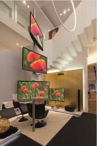 loewe store, bielefeld